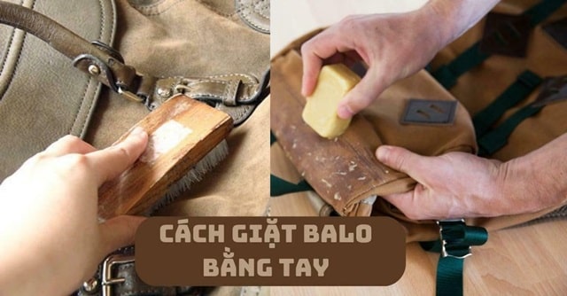 Hướng dẫn giặt balo đúng cách bằng tay 